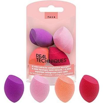 Real Techniques Mini Miracle Complexion Sponges - Esponja milagrosa para rostro, tamaño mini