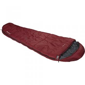 Saco de dormir TR 350 Extra Largo Unisex Rojo Oscuro-Gris High Peak