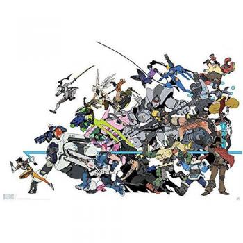ABYstyle - OVERWATCH - Póster - Todos los personajes