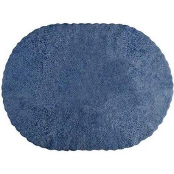 Happy Decor Kids -Alfombra Lavable Blonda 100% Algodón Natural -Azul- 160x120 cm