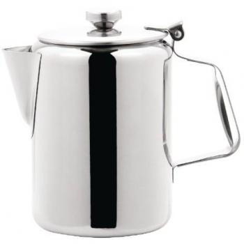 Cafetera de acero inoxidable Olympia Concorde 900 ml