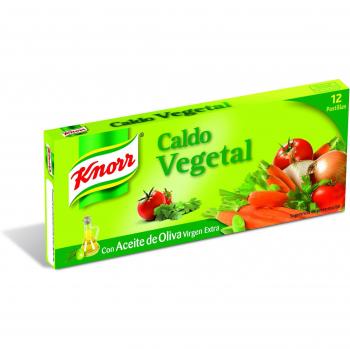 Knorr Caldo Vegetal 12 pastillas - Pack de 18