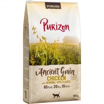 Purizon Adult Sterilised Pollo con pescado - Cereales ancestrales