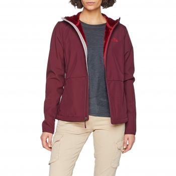 The North Face W Hglt SS Jkt Chaqueta Highloft Soft Shell Tanken, Mujer, Rojo, L