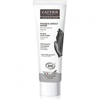 Cattier Black Clay Mask All Skin Types Organic 100ml