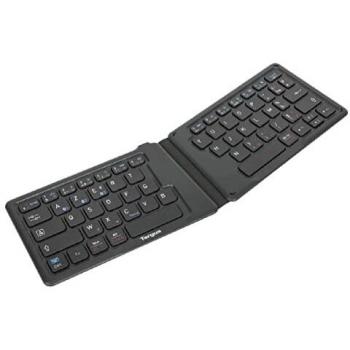 Targus Antimicrobial Ultra-Compact Bluetooth Ergo Keyboard - French AZERTY Black