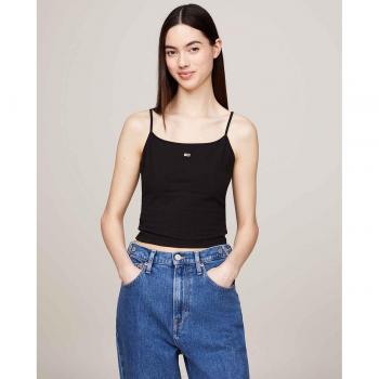 TOMMY JEANS ESSENTIAL TIRANTES MUJER DW0DW17381 - Top de mujer de tirantes, fit cropped