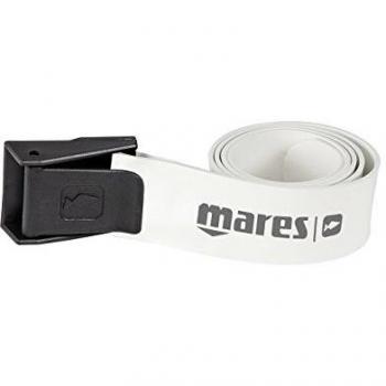 Mares 425812, cinturón elástica para apnea Unisex – Adulto, color blanco, talla única