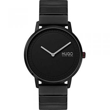 HUGO Echo Watch with Ionic Plated Black Steel Bracelet - 1520020