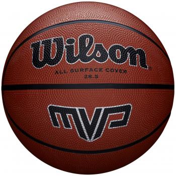 Wilson WTB1417XB06 Pelota de Baloncesto MVP Caucho Interior y Exterior, Mujer, Naranja, 6