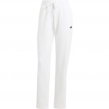Pantalón Adidas Essentials Small Logo Feel Cozy Open Hem Mujer Blanco