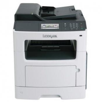 Lexmark MX417de 1200 x 1200DPI Laser A4 38ppm Negro, Color blanco multifuncional - Impresora multifunción