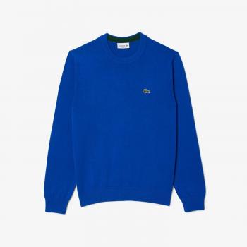 Lacoste Jersey Cuello Redondo Regular Fit de Hombre en Algodón Ecológico