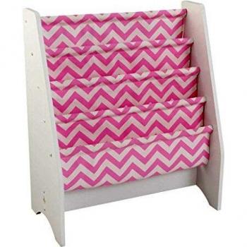 Bibliothèque pour enfant 5 compartiments toile déco