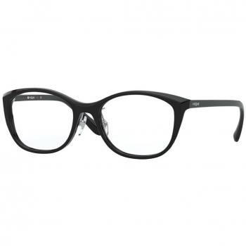 Vogue Eyewear VO5296D Asian Fit W44 Women’s Eyeglasses Black Size 54 (Frame Only) - Blue Light Block Available