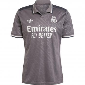 Real Madrid Third Jersey 2024/25 - Charcoal Gray, Unisex, Size 3XL