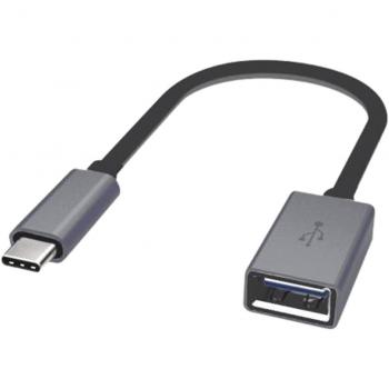 Adaptador Artwizz USB-C a USB A 3.1 (F) - Titan, 15cm, USB 3.2 Gen 2