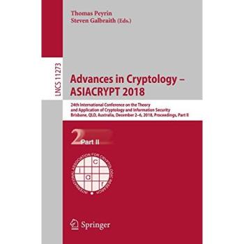 Advances in Cryptology – ASIACRYPT 2018: 24th International Conference on the Theory and Application of Cryptology and Information Security, Brisbane, ... Part II