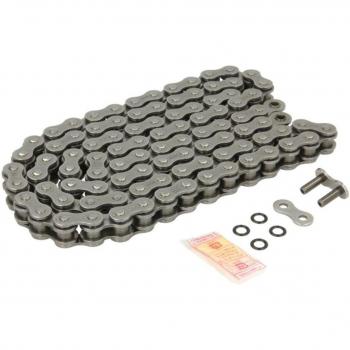 Cadena de transmisión D.I.D 520VX3 X-Ring 520 - 96 eslabones, color negro, alta resistencia, diseño X-Ring para menor fricción y mayor durabilidad