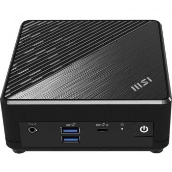 MSI Cubi N ADL-009BEU Mini PC Barebone Intel Celeron N100 Sin Sistema Operativo - Negro