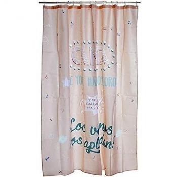 Dekodonia S3009258 Cortina de Ducha Canta Poliéster, 180 x 200 cm