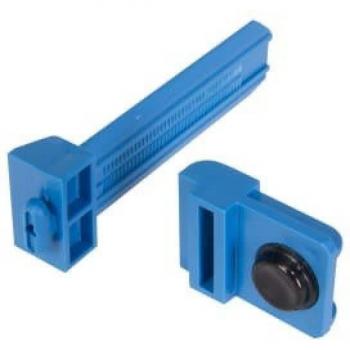 Middle Atlantic FWD-SIDECLMP-4 Blue Rack Accessory Cable Lock for Server Cabinets
