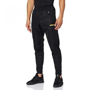 Uhlsport Stream 3.0 Classic Pantalones, Todo el año, Unisex, Color Negro/Amarillo, tamaño S