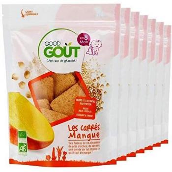Galletas Orgánicas Good Gout de Mango para Bebés a Partir de 8 Meses - 50g