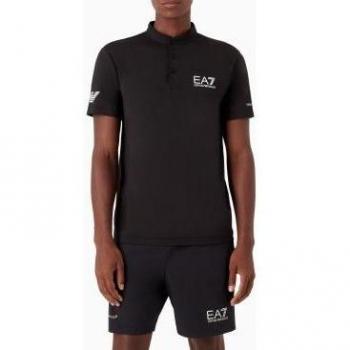 EA7 Polo Ventus7 M Serafino Negro