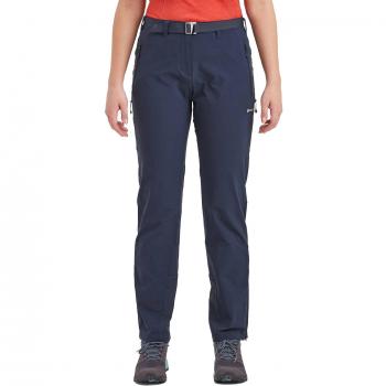 Montane Terra Stretch Women's Mountain Pants, UK 16/Reg Eclipse Blue