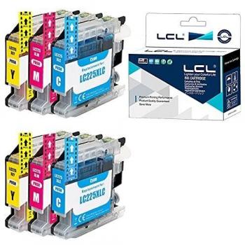 LCL Cartucho de Tinta Compatible LC225 LC225XL LC225XLC LC225XLM LC225XLY