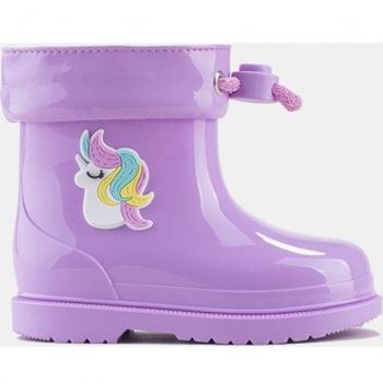 Botas de agua Igor Bimbi con unicornio malva