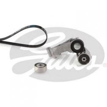 Correa Trapezoidal Ranurada Kit Gates K016PK1460 - Juego de correas trapeciales poli V GATES K016PK1460