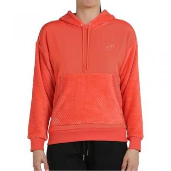 Sudadera Bullpadel Neda Mujer con capucha, diseño moderno, fabricada en material transpirable y ligero, ideal para actividades deportivas y uso diario
