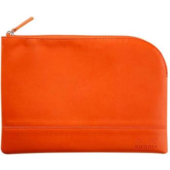 Bolsa con cremallera - Rhodiarama - Naranja mandarina