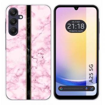 Funda de Silicona para Samsung Galaxy A25 5G con Diseño de Mármol 04