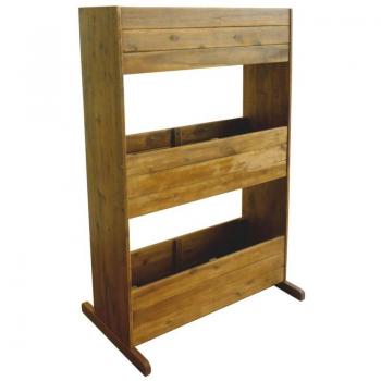 vidaXL 3-Tier Garden Raised Bed Solid Acacia Wood