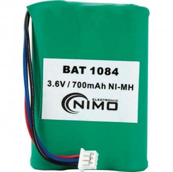 Batería de Alta Capacidad 12000mah 3,6V NiMh con Conector de 3 Vías
