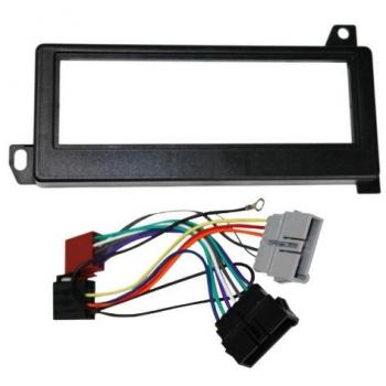 AERZETIX: Marco adaptador kit 1DIN cubierta plástica moldeado para el cambio de autoradio original con un radio estándar del coche vehículos automóvil