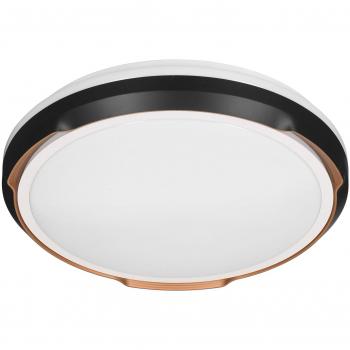 Plafón LED Activejet AJE-PETRUS 24W Blanco Negro Cobre 80 4000 K
