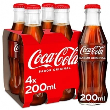 Coca-Cola - Botellín de Cristal 200 ml
