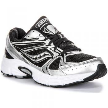 Saucony Women's Millennium Ride Black/Silver Running Sneakers Size 10.5 US