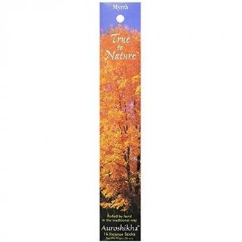 AUROSHIKHA - True To Nature Incense Myrrh Floral - 0.35 oz.