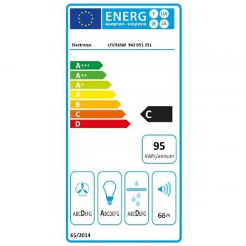 Electrolux EOE7C31V - Horno eléctrico multifunción, 72 L, 2480 W, 3 estanterías, limpieza catalítica