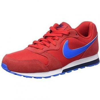 Nike MD Runner 2 (GS), Zapatillas Para Niños, Rojo (University Red / Pht Blue Obsdn), 40 EU