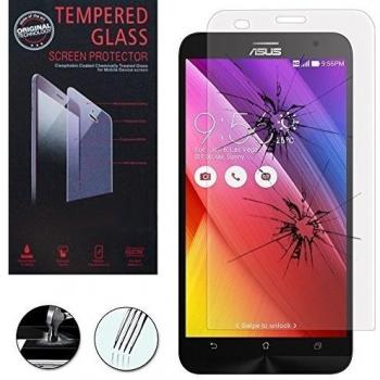Asus Zenfone ZE550ML ZE551ML: 2/1-Protector de pantalla vidrio templado, transparente