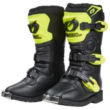 Botas de Motocross para Niño O'Neal Rider Pro Amarillo Neón