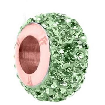 Abalorio de Mujer Folli Follie Verde de Plata de Ley 1,5 cm