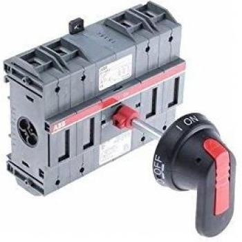 Abb-entrelec ot - Mando ohy95j12 sobre puerta rojo-amarillo