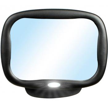 Espejo Retrovisor MS con Luz LED y Ángulo Ajustable 360º